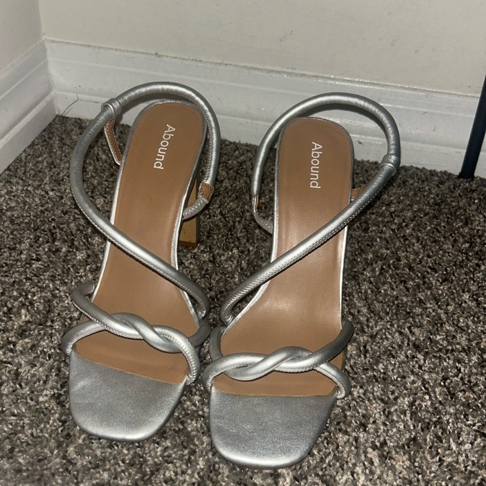 Silver heels